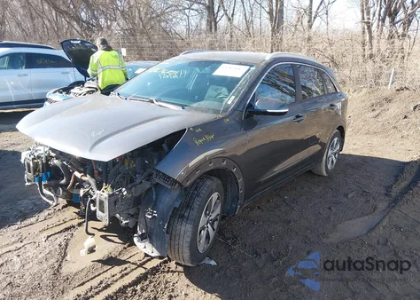 2017 Kia Niro Ex from USA, damaged, VIN KNDCC3LC0H5051380